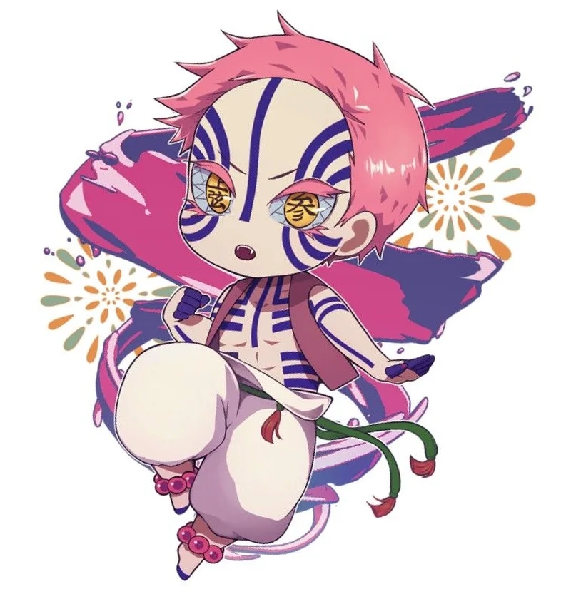Tận hưởng nét đáng yêu của akaza chibi cute