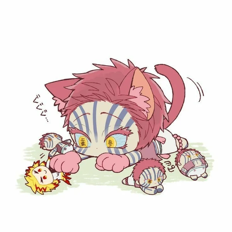 Dễ thương vô đối với akaza chibi png trong thiết kế