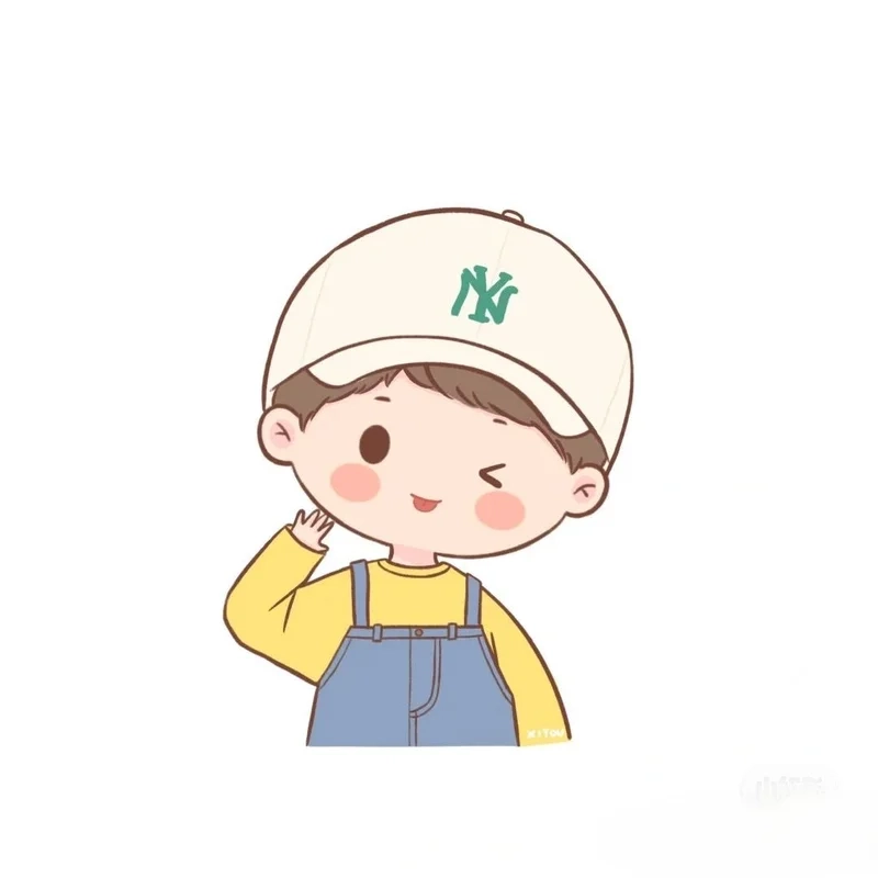 Lưu ngay hình ảnh chibi nam cute hot trend 2025