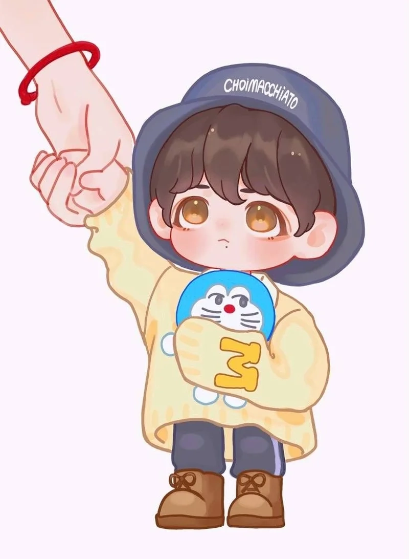 Bộ ảnh ảnh nam anime chibi đẹp mê ly