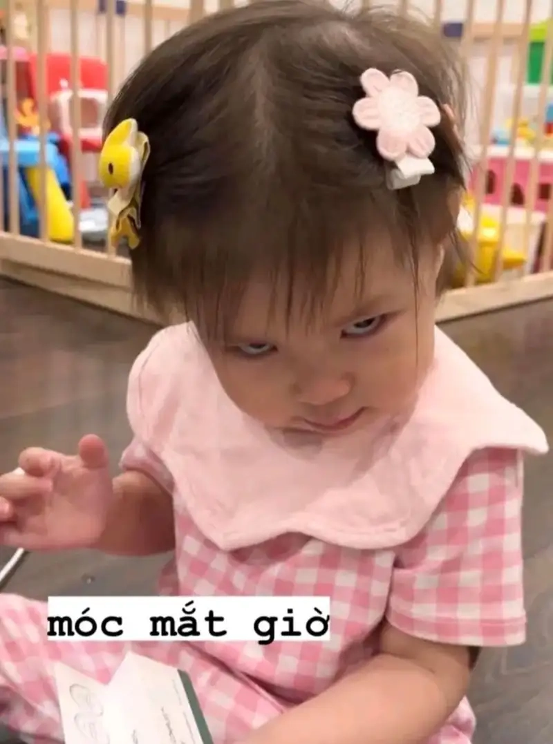 Sở hữu ngay bộ hình meme em bé cực hot cho dân mạng
