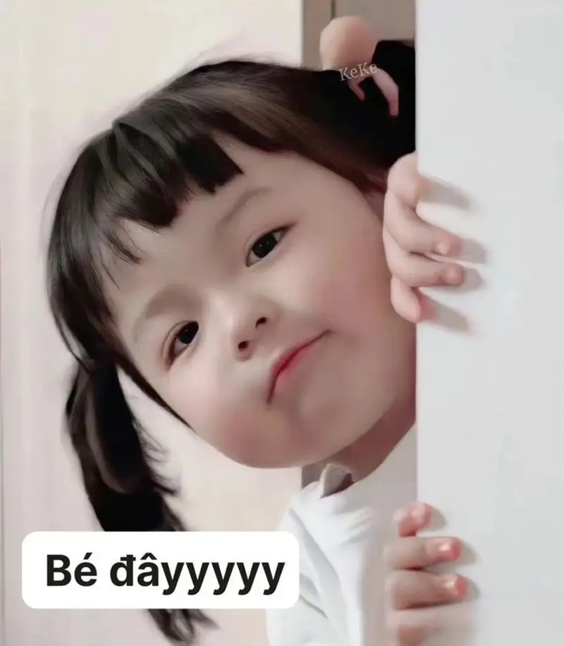 Cười té ghế với meme em bé có chữ cực dễ thương