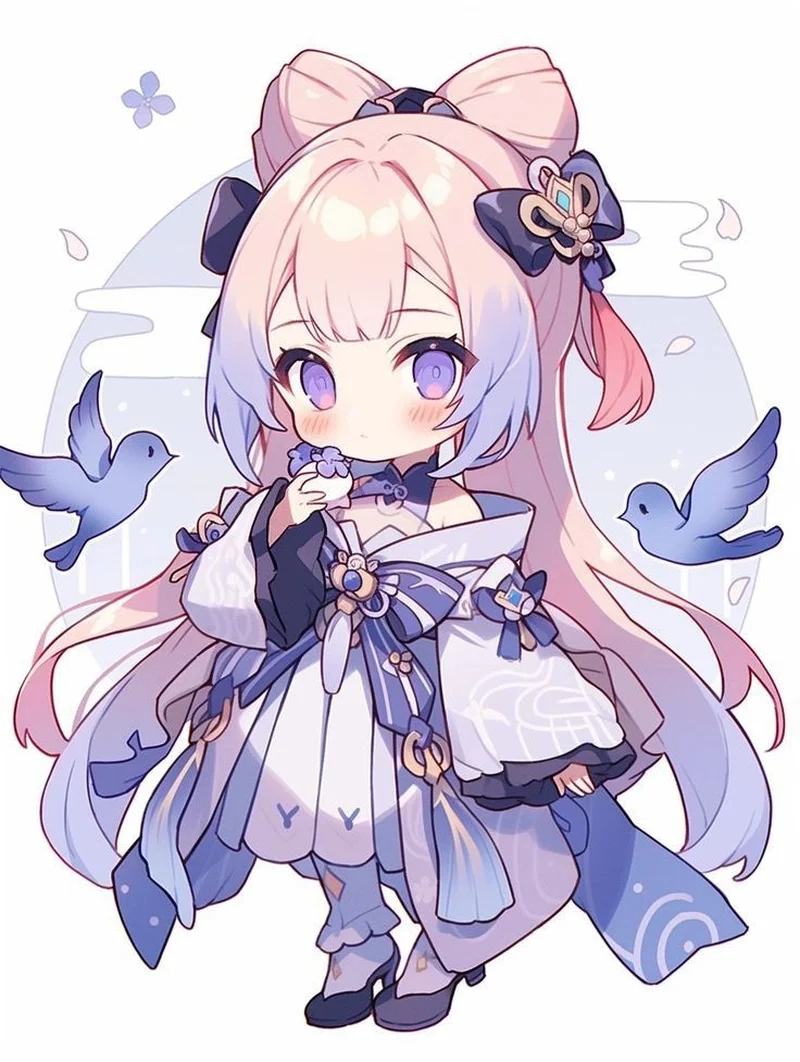 Khám phá thế giới dễ thương với hình ảnh chibi nữ cute