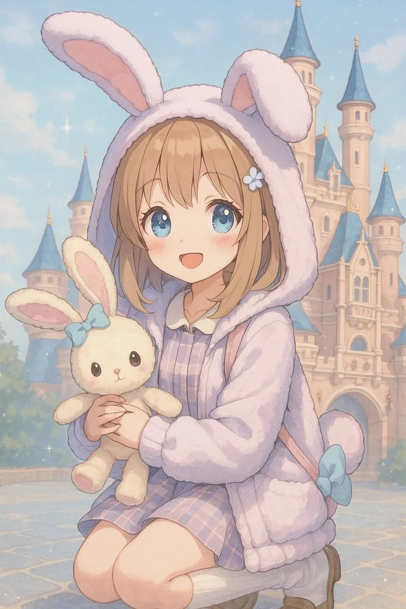 Cực đáng yêu với loạt anime nữ chibi hot trend
