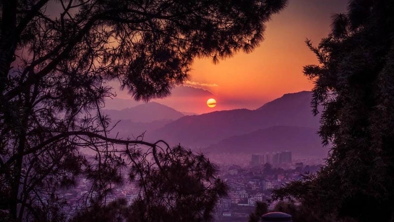 Đắm mình trong ảnh phong cảnh lãng mạn bình yên