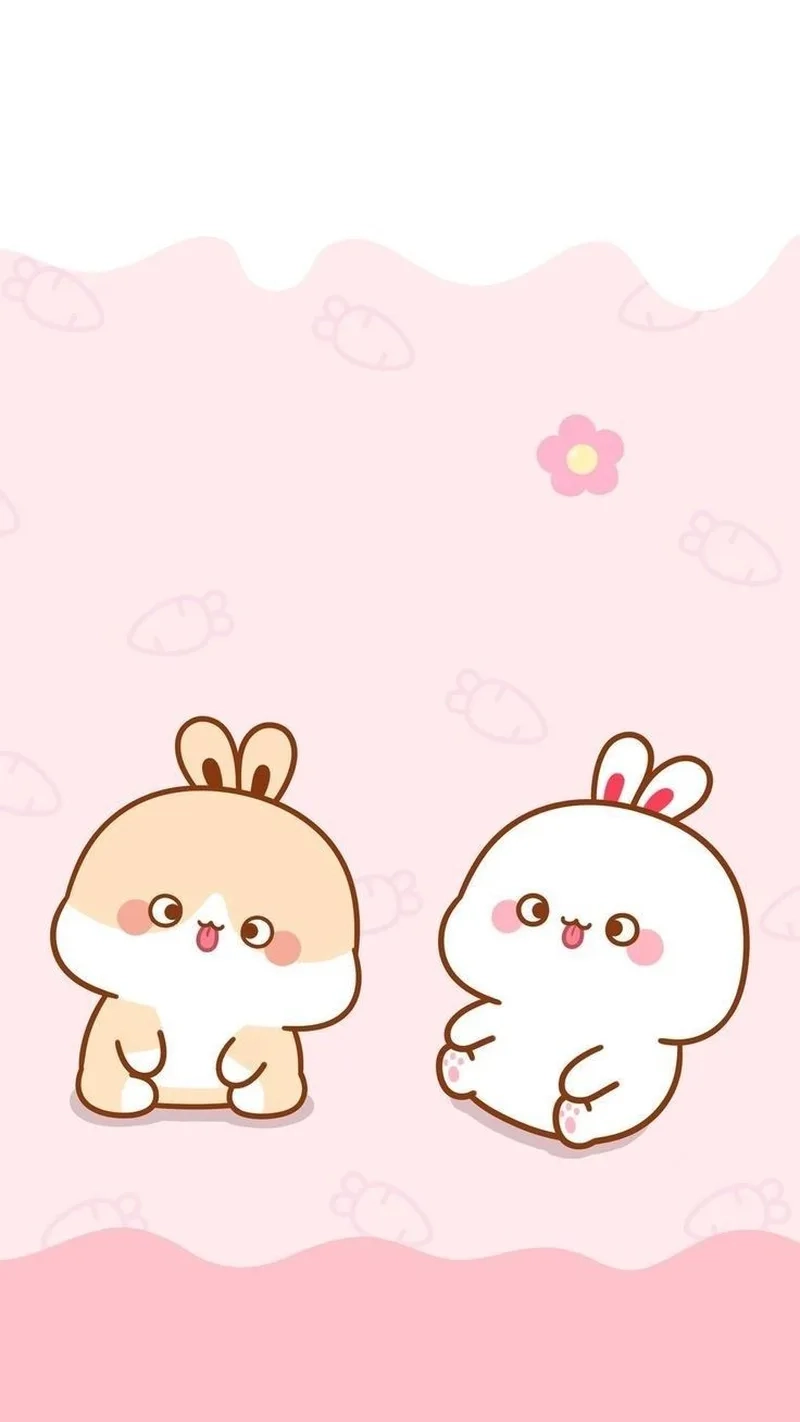 Cực ngọt ngào với dễ thương thỏ chibi cute