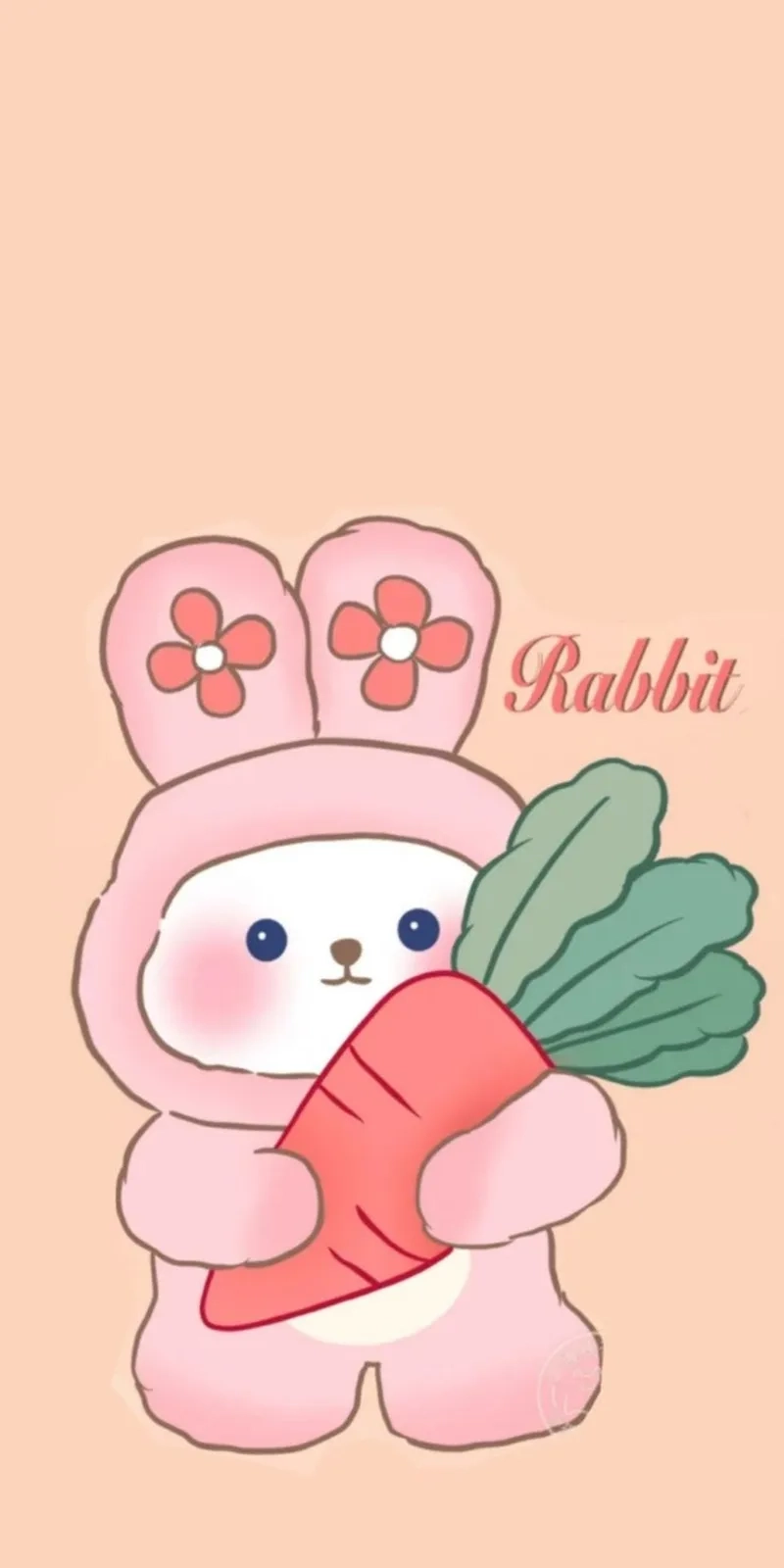 Tải ngay hình con thỏ chibi cute cực dễ thương