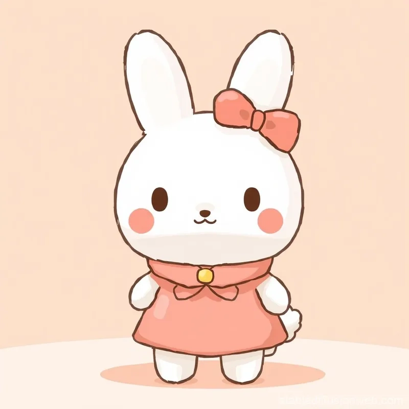 Đáng yêu hết nấc với hình con thỏ cute