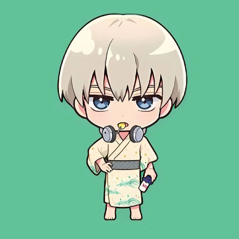 Ngất ngây cùng ảnh anime nam cute chibi siêu xinh