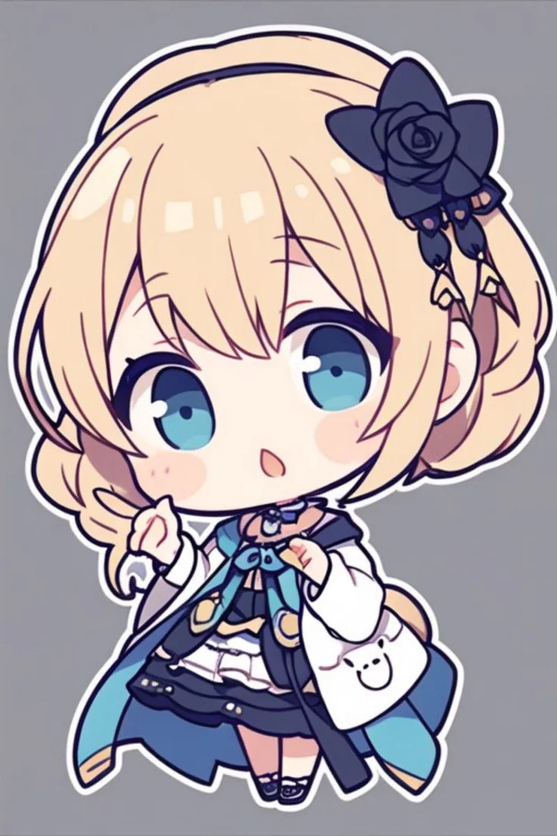 Ngắm nhìn loạt anime nữ cute chibi đẹp hút mắt