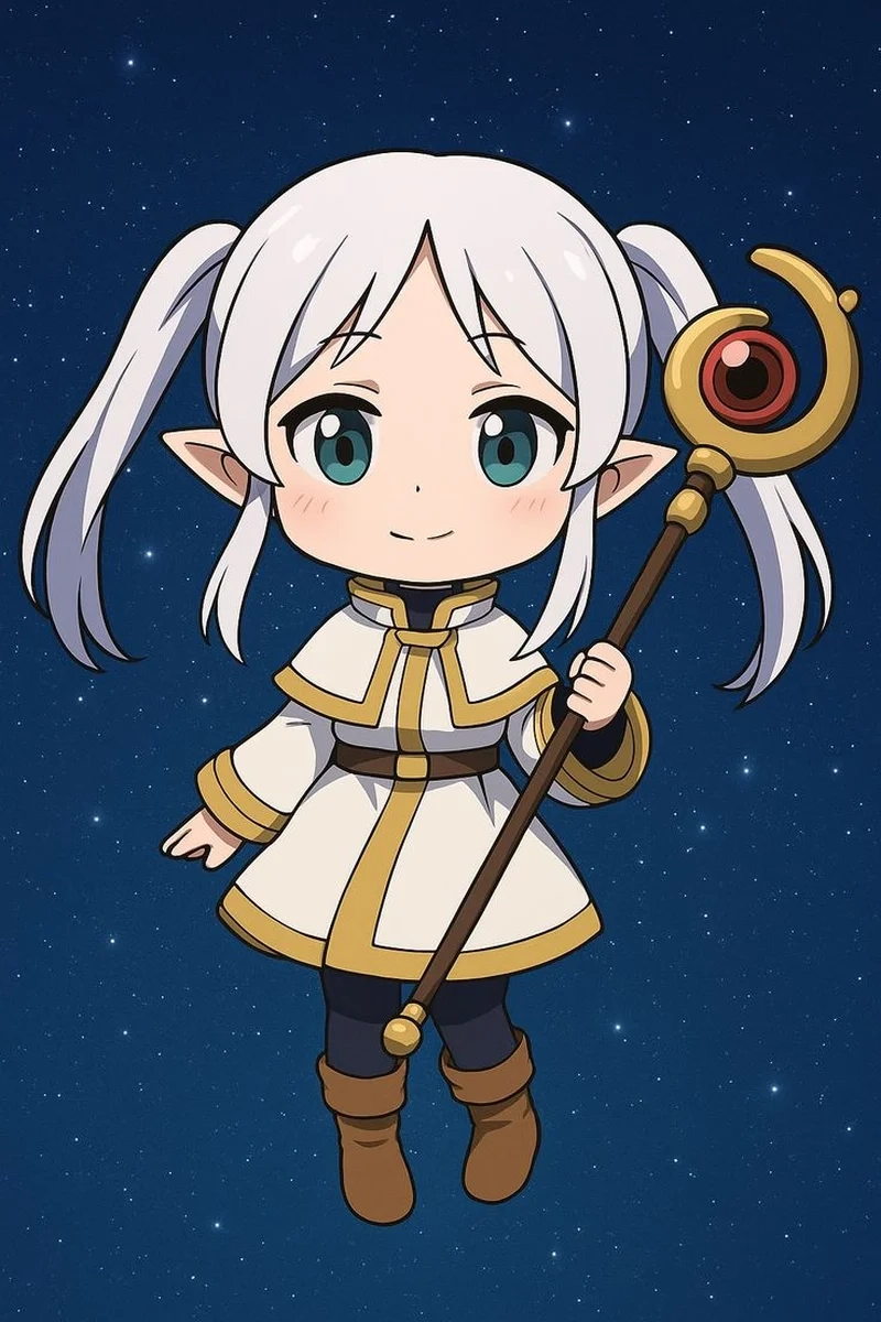 Đắm say cùng bộ anime chibi nữ cute siêu dễ thương