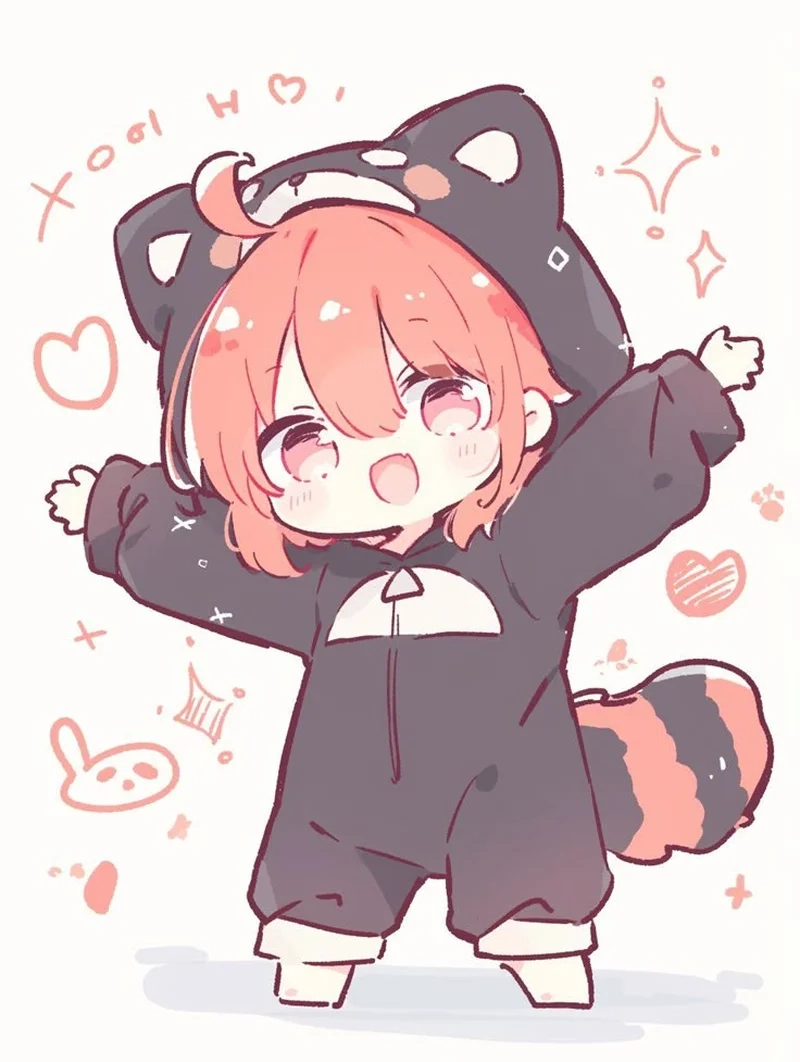Sở hữu ngay dễ thương cute anime chibi nữ cực xinh xắn
