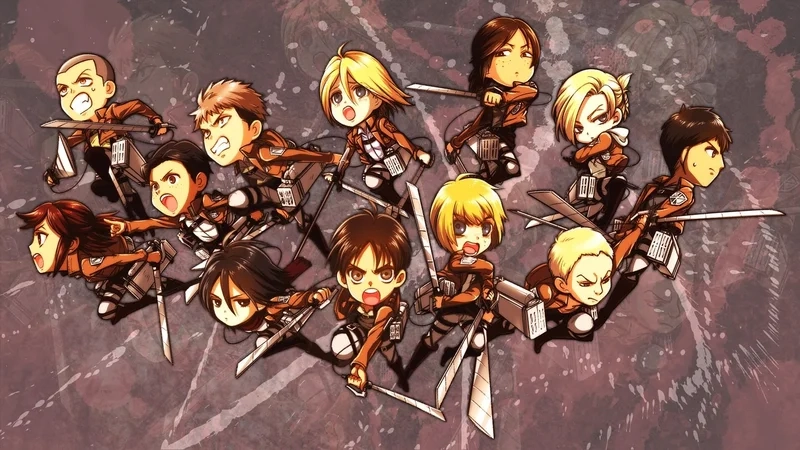 Sưu tập ngay aot chibi siêu dễ thương