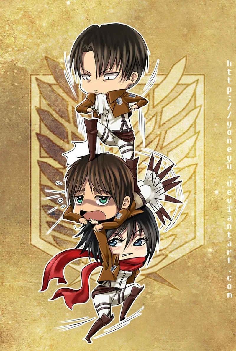 Ôm ngay attack on titan plush siêu mềm mại