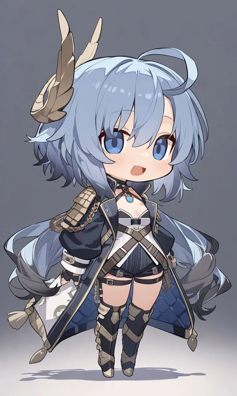 Nét dễ thương nổi bật trong avatar cute anime chibi