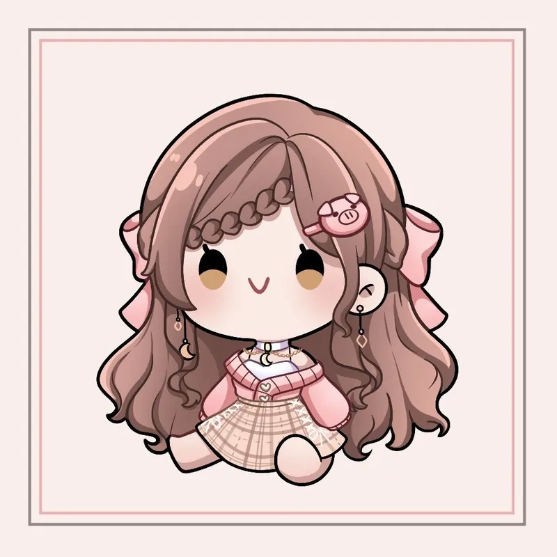 Khám phá chibi cute girl avatar cực dễ thương