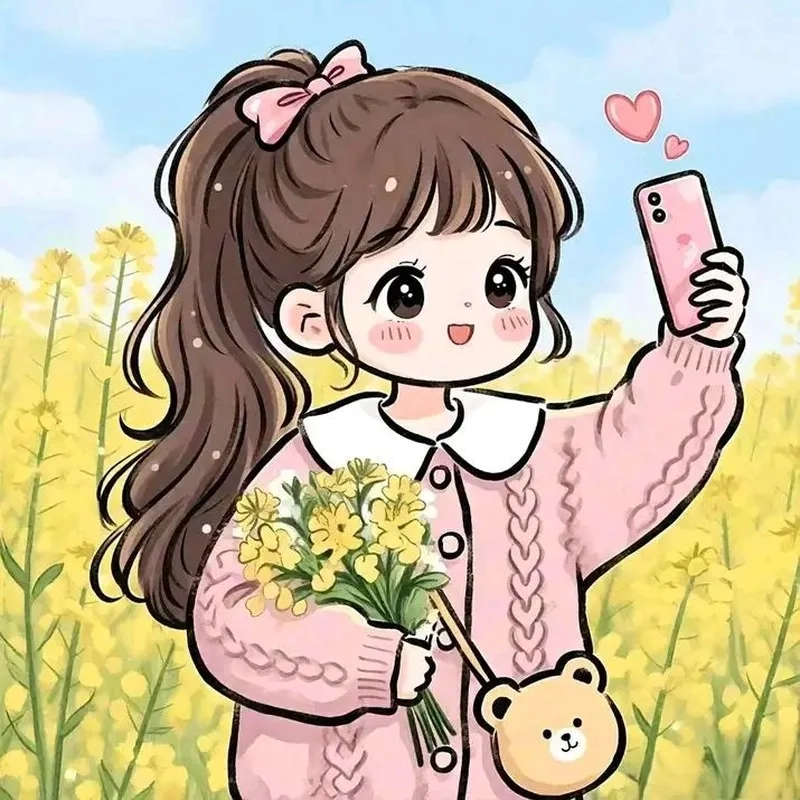 Bộ siêu tập avatar chibi girl cute đầy cá tính