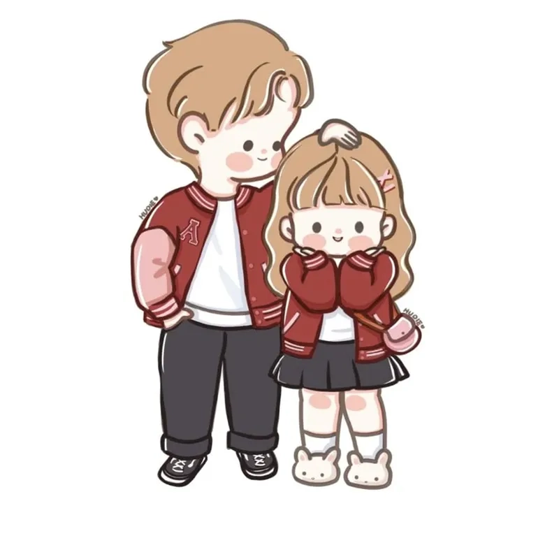 Sáng tạo cùng chibi avatar cute đôi siêu dễ thương