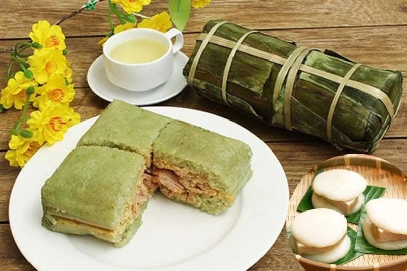 Chiêm ngưỡng những bức bánh chưng bánh tét rực rỡ