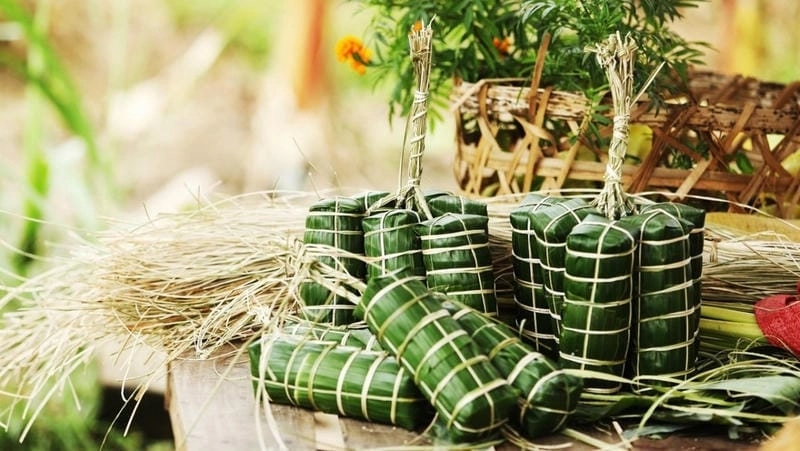 Lạc lối trong sắc màu bánh chưng bánh tét Tết