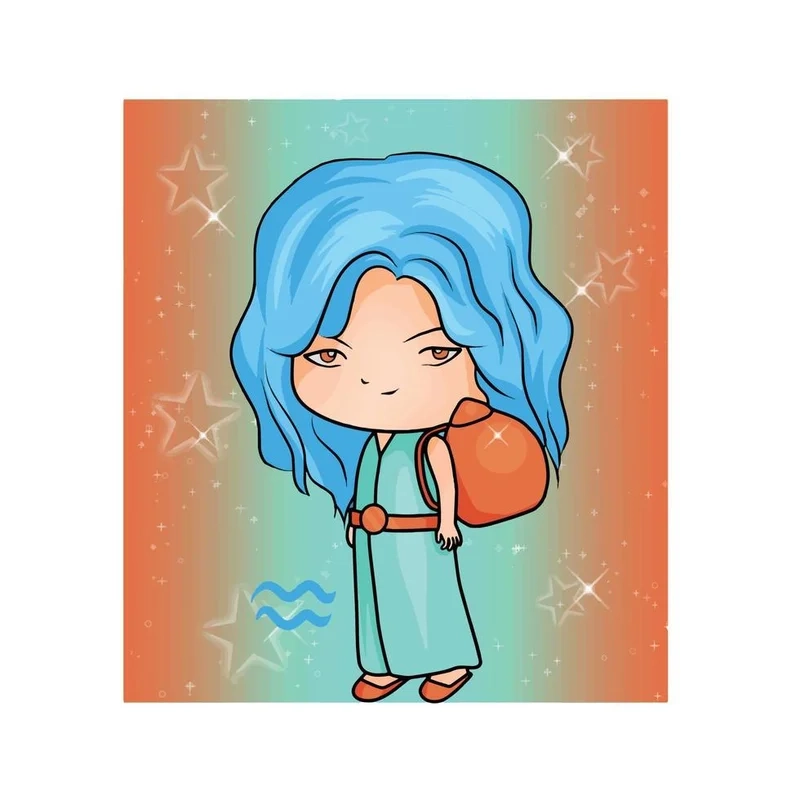 Sáng tạo nghệ thuật với cung bảo bình anime tuyệt đẹp