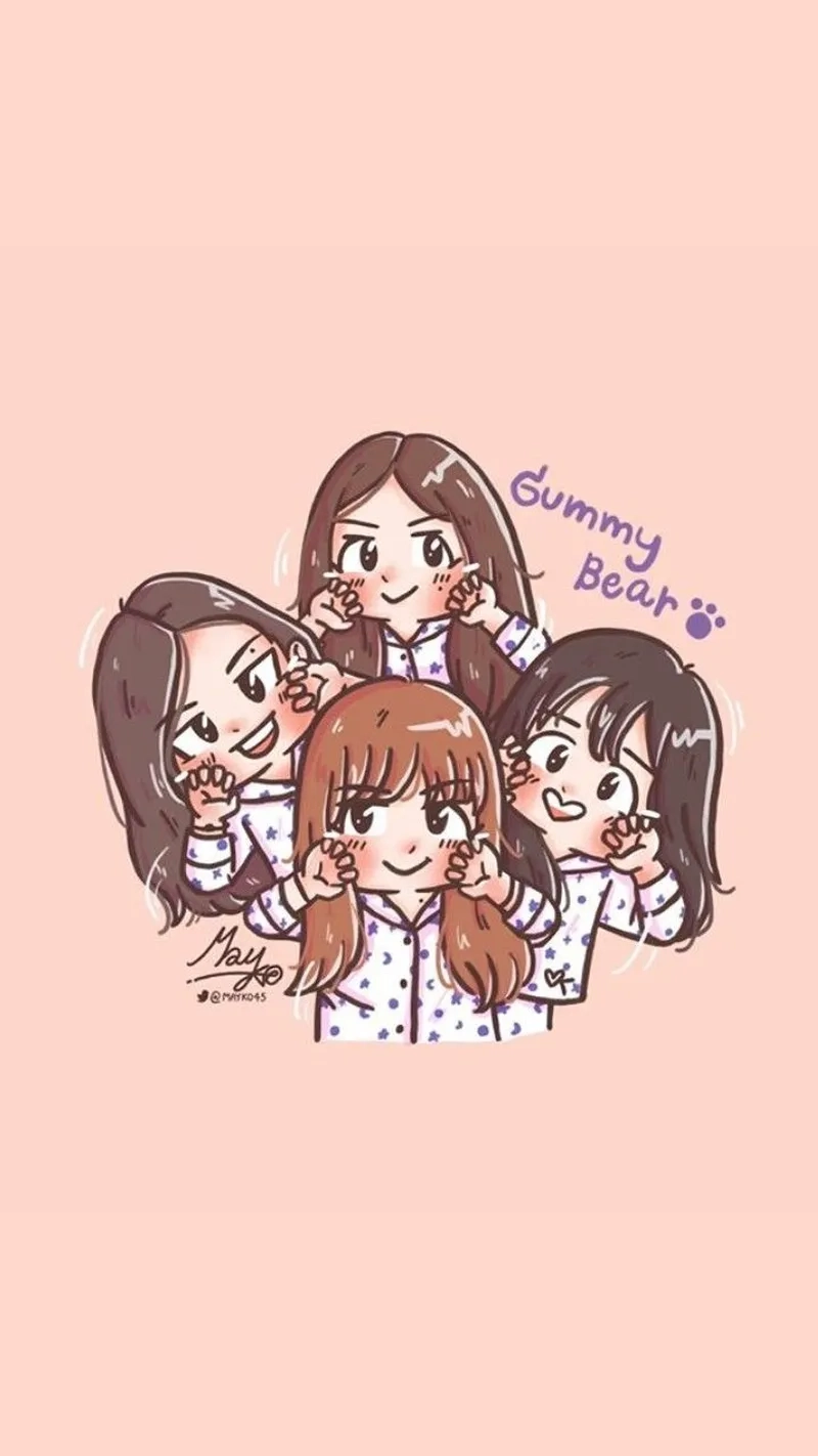 Fan Blackpink sẽ mê blackpink cute chibi ngay lần đầu