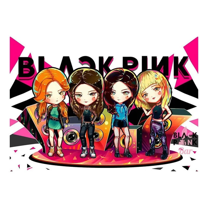 Thế giới chibi trở nên sống động nhờ black pink chibi cute
