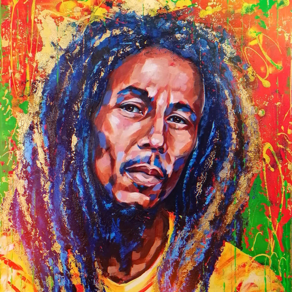 Bob Marley ông hoàng nhạc reggae và biểu tượng của hòa bình, tình yêu