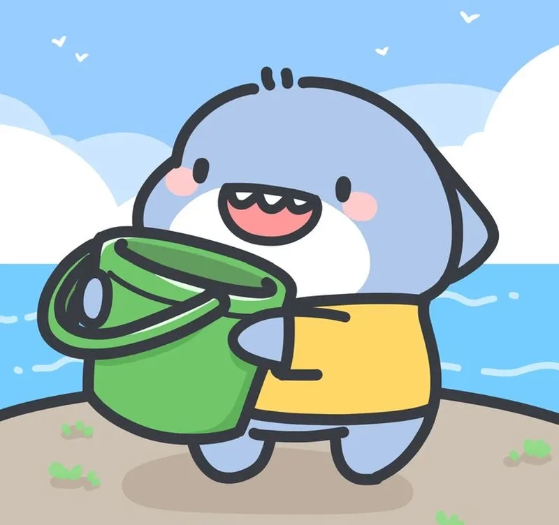 Ngắm nhìn bộ ảnh cá mập con chibi cực đáng yêu