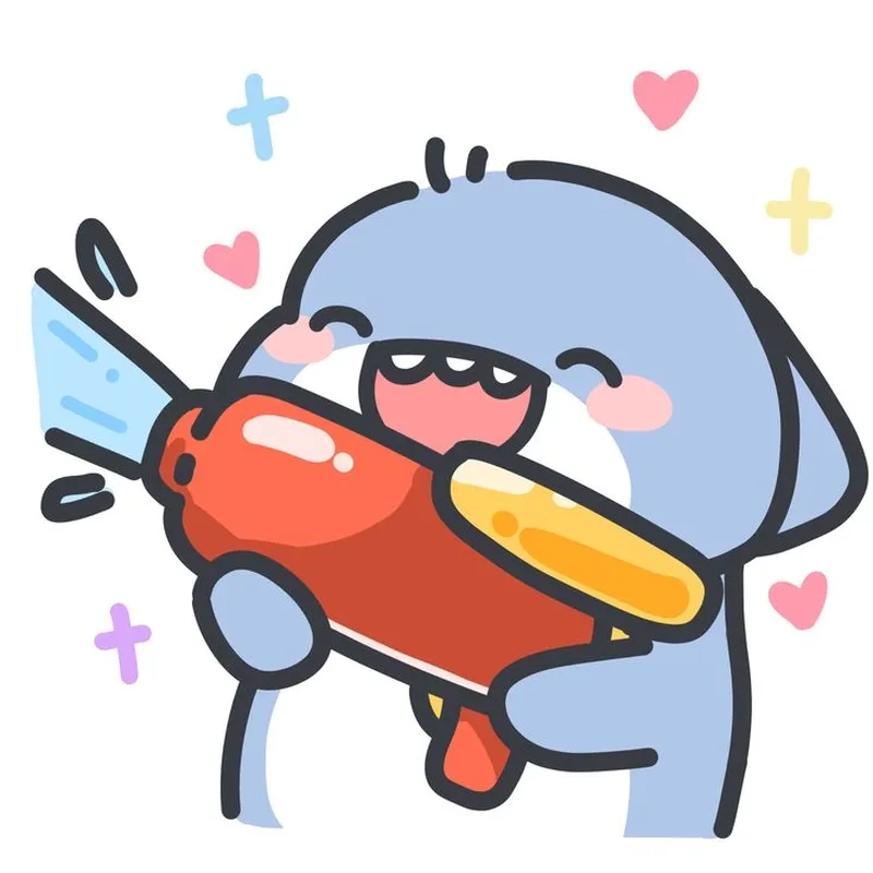 Thưởng thức trọn bộ ảnh cá mập cute chibi dễ thương