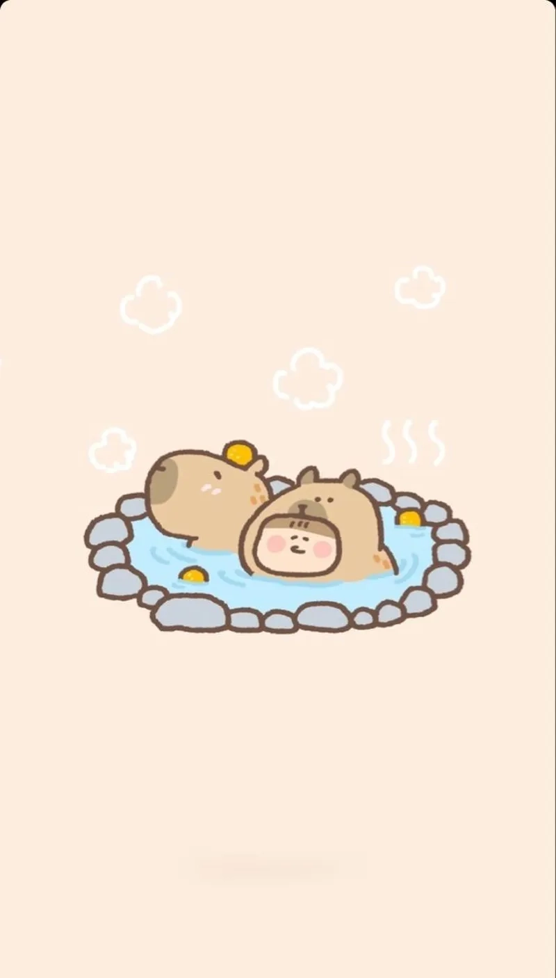 Capybara chibi vì sao lại hot