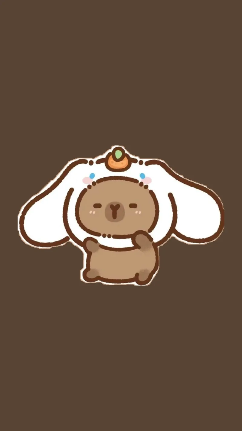 Lưu ngay kho hình capybara chibi ngộ nghĩnh độc đáo