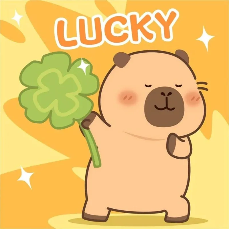 Làm đẹp màn hình với hình nền capybara cute chibi