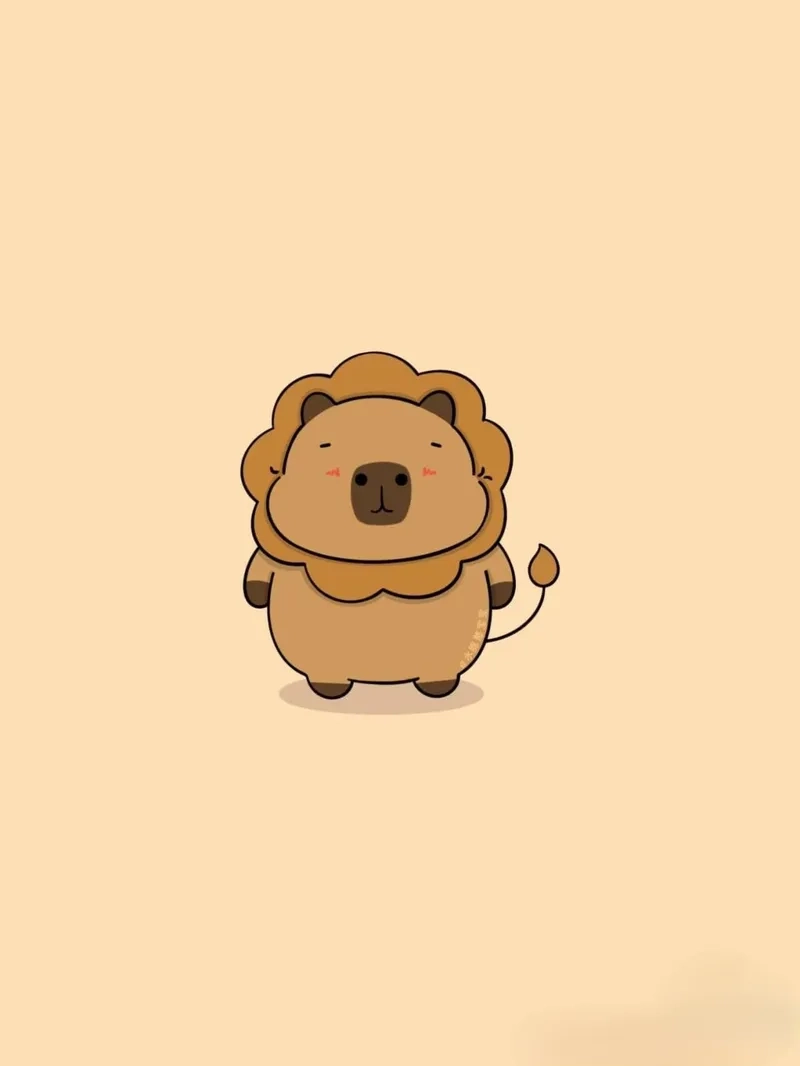 Cập nhật ngay bộ ảnh capybara chibi mới nhất