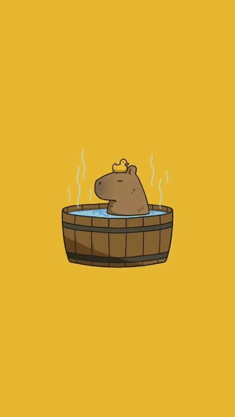 Chiêm ngưỡng kho hình ảnh capybara chibi cực hot