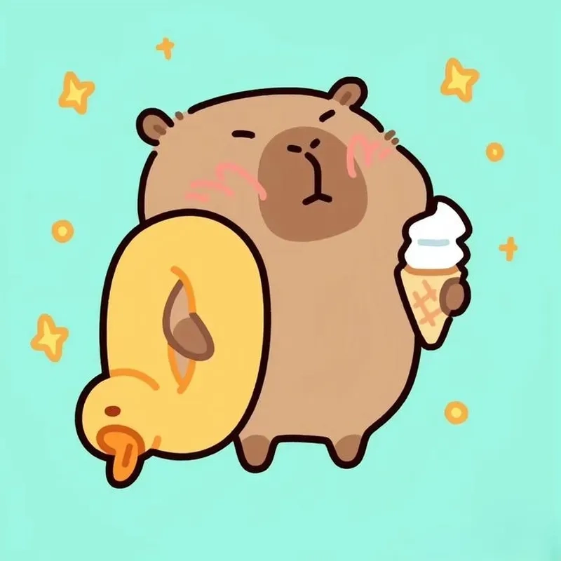 Bộ sưu tập độc quyền meme capybara dành cho tín đồ meme
