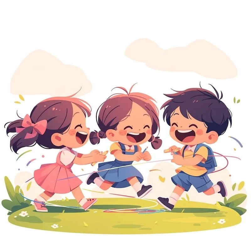 Ngất ngây với ảnh chibi đôi bạn thân ngộ nghĩnh