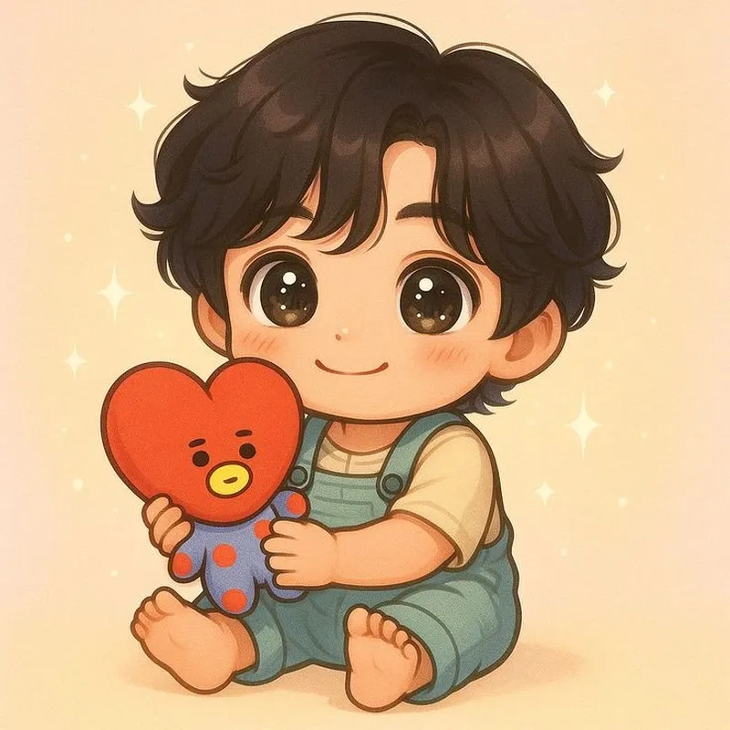 Tải ngay ảnh chibi bé trai cute cho điện thoại