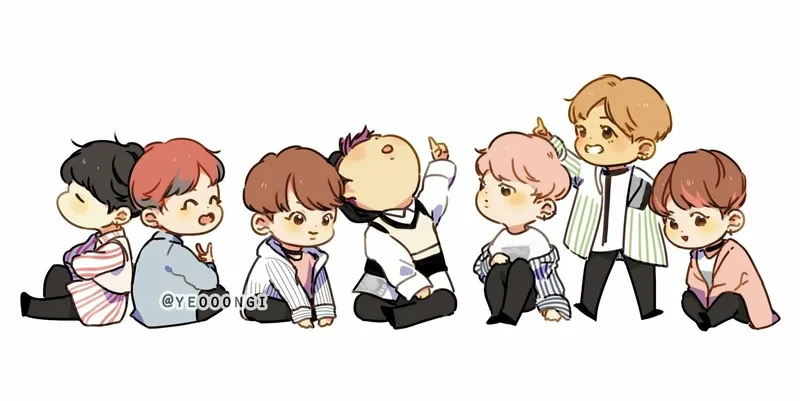 Tại sao chibi BTS lại hot