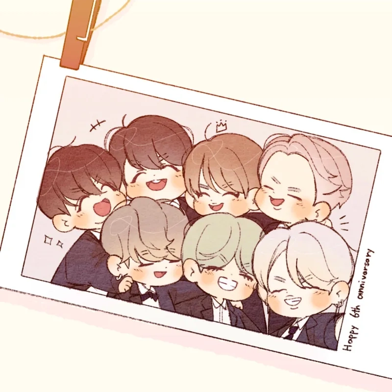 Khám phá bts chibi dễ thương nhất ngay hôm nay