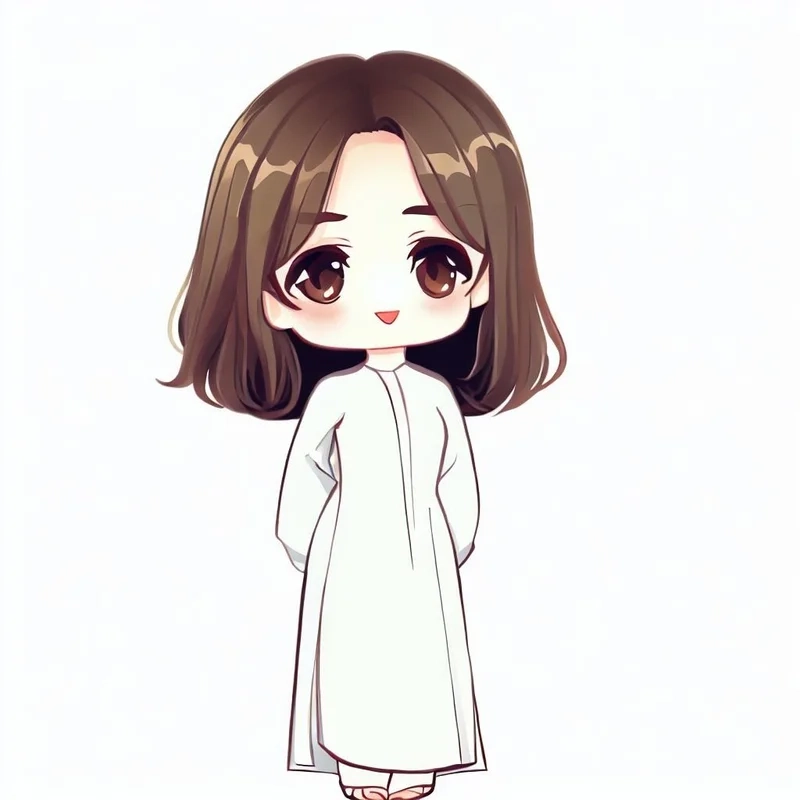 Ngất ngây cùng cô giáo chibi cute dễ thương