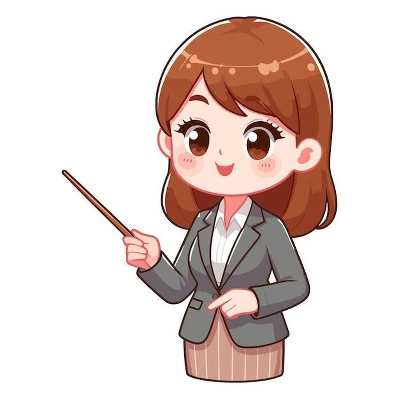 Bộ sưu tập hình cô giáo chibi siêu dễ thương