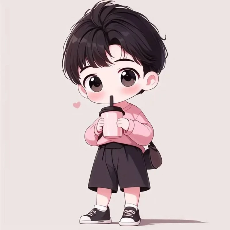 Thưởng thức nét dễ thương trong ảnh hoạt hình chibi đáng yêu