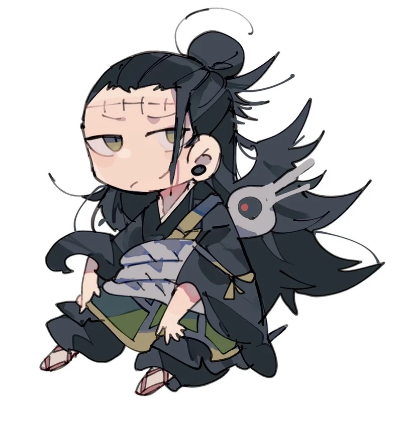 Trang trí sổ tay bằng geto chibi stickers siêu dễ thương