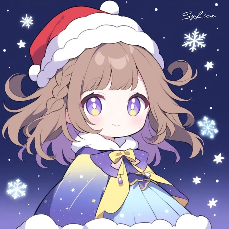 Không khí Noel rộn ràng với chibi hình ảnh giáng sinh cute