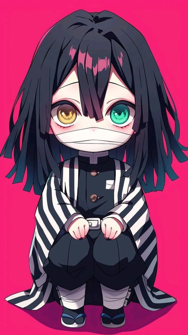 Thả tim với chibi hashira siêu đáng yêu