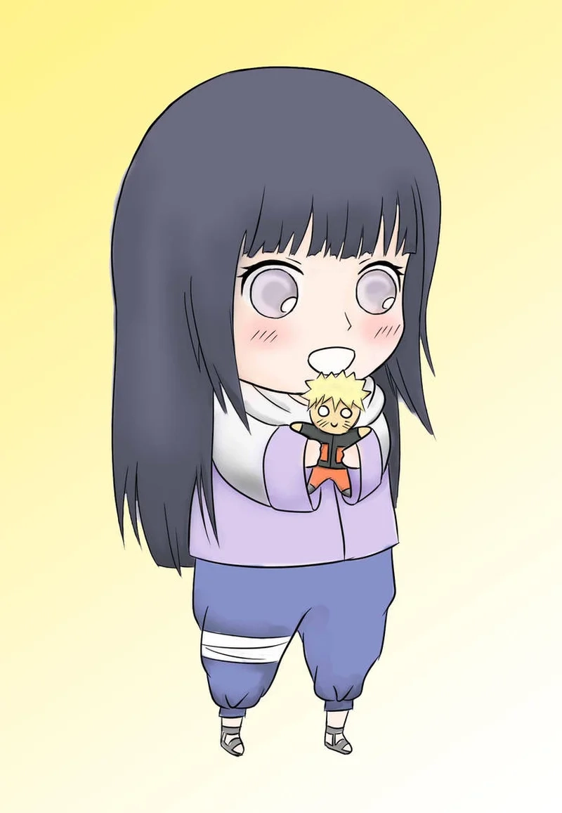 Hòa mình vào thế giới bóng chuyền với chibi hinata haikyuu