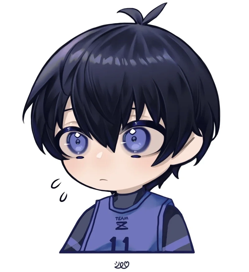 Khám phá hình đáng yêu của isagi chibi ngay hôm nay