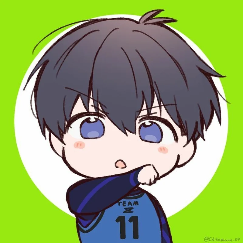 Hòa mình vào thế giới Blue Lock với blue lock chibi isagi