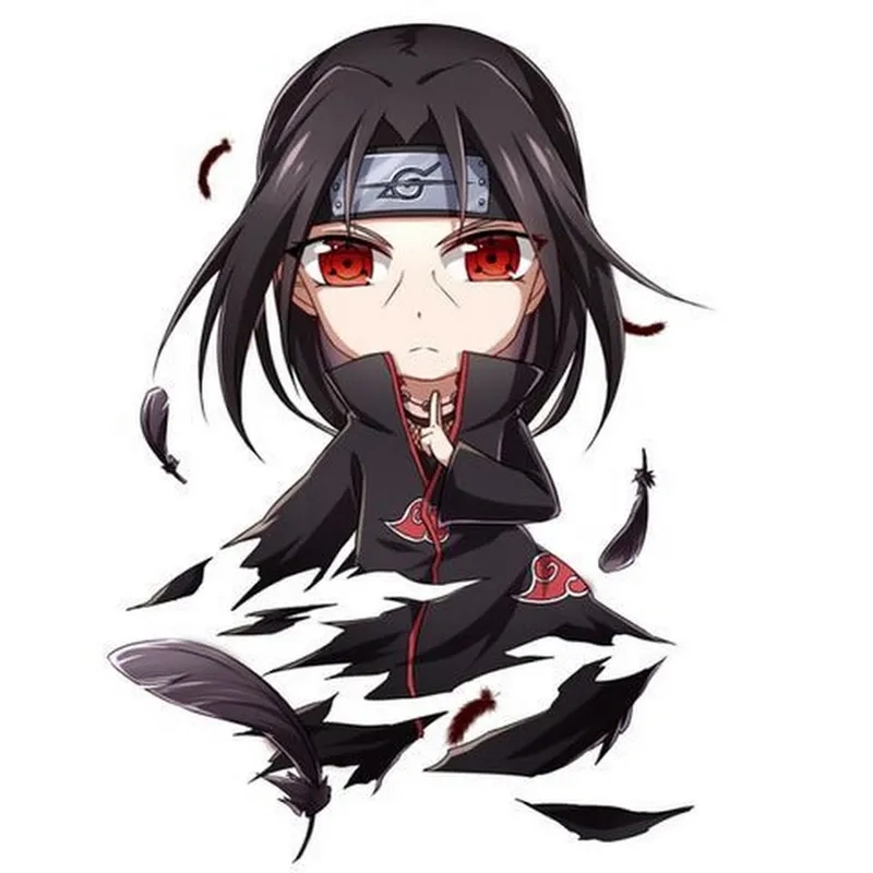 Thêm phụ kiện dễ thương với itachi chibi sticker